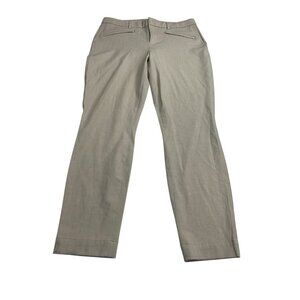 Gap Womens Signature Skinny Ankle Pants Size 10 Beige